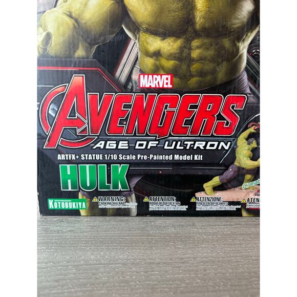 Kotobukiya Avengers Age Of Ultron Hulk ARTFX+ 1/10 Scale Model Kit - Picture 1 of 7